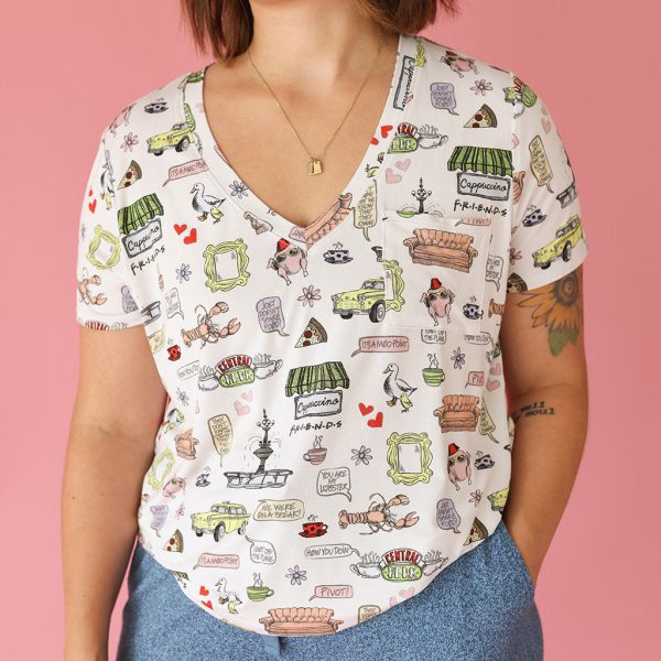 Friends Women’s V-Neck Tee