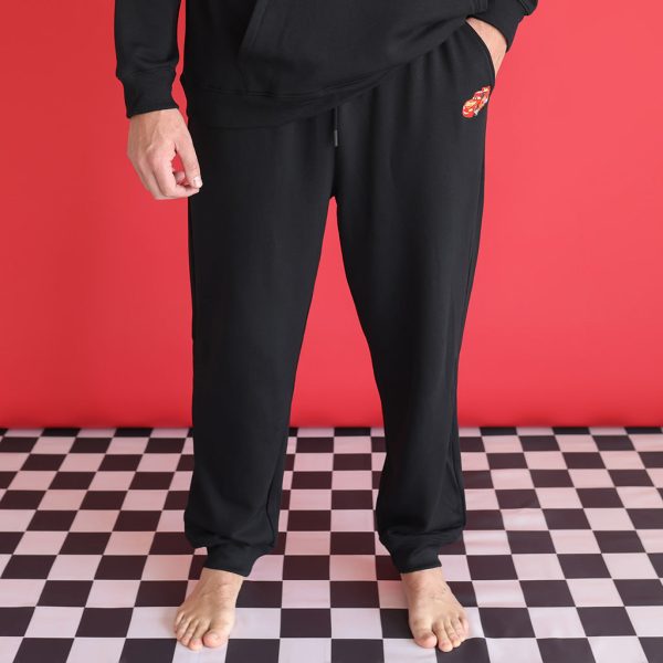 Disney Lightning McQueen 95 Men’s Fleece Racing Joggers