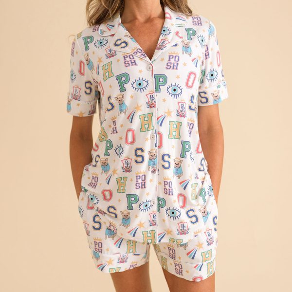 Brooke Women’s Luxe Pajama Short Set