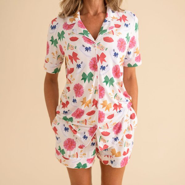 Sabrina Women’s Luxe Pajama Short Set