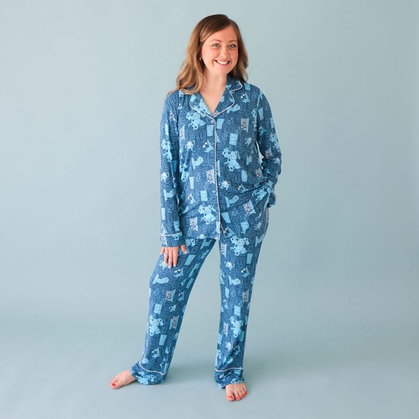 Disney Monster Glow Women’s Luxe Pajama Pant Set