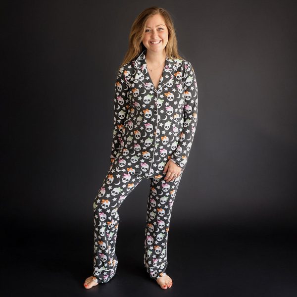 Kelly Skelly Women’s Luxe Pajama Pant Set