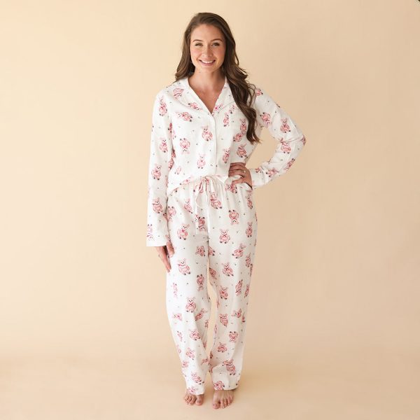 Theodoromeo Women’s Flannelette Pajama Set