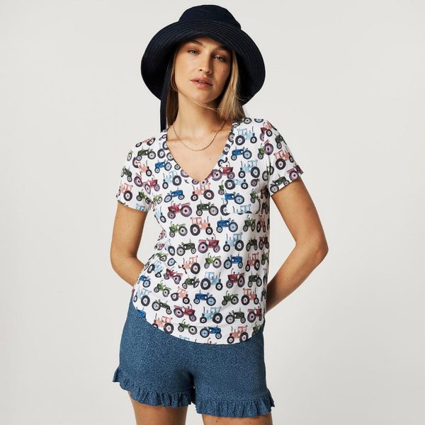 Jonny Women’s V-Neck Tee