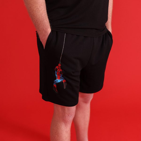 Marvel Spider-Man Men’s French Terry Shorts