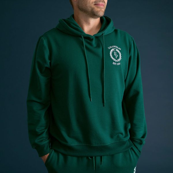Varsity Green Adult Fleece Hoodie