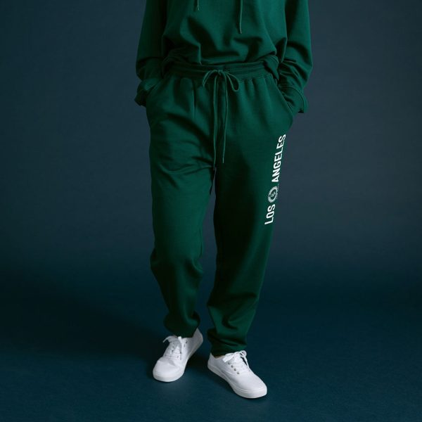 Varsity Green Adult Fleece Joggers