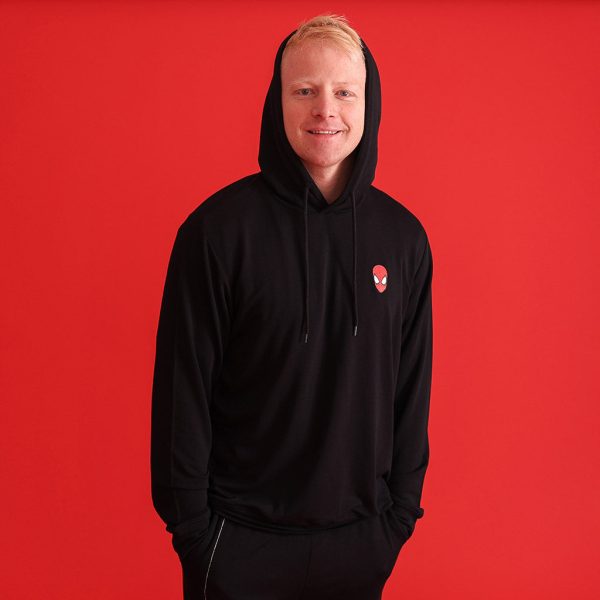 Marvel Spider-Man Men’s French Terry Pullover Hoodie