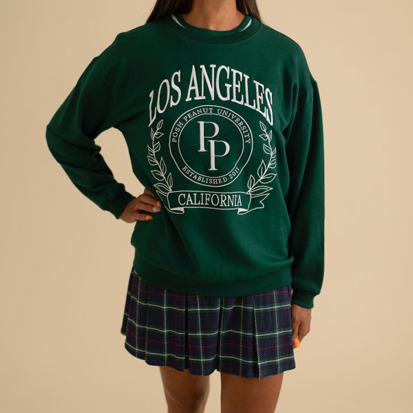 Varsity Green Women’s Fleece Sweatshirt