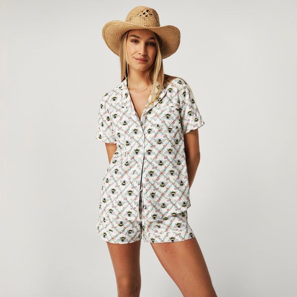 Amie Women’s Flannelette Short Pajama Set