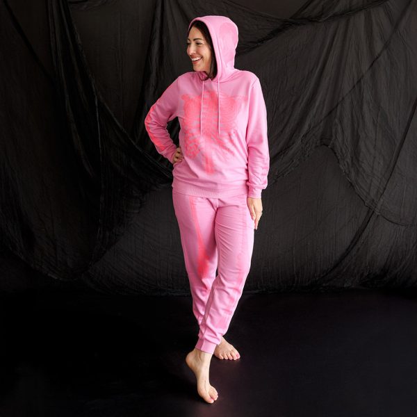 Posh Skelly Women’s Fleece Hoodie Jogger Set