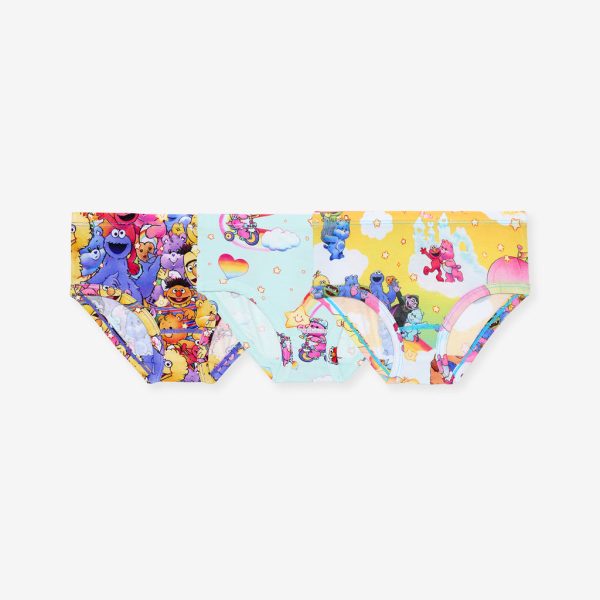 Care Bears™ x Sesame Friends Girls’ Brief Set