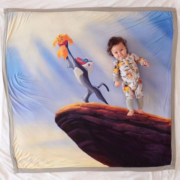 Disney Mighty King & Circle of Life Luxe Patoo® Blanket