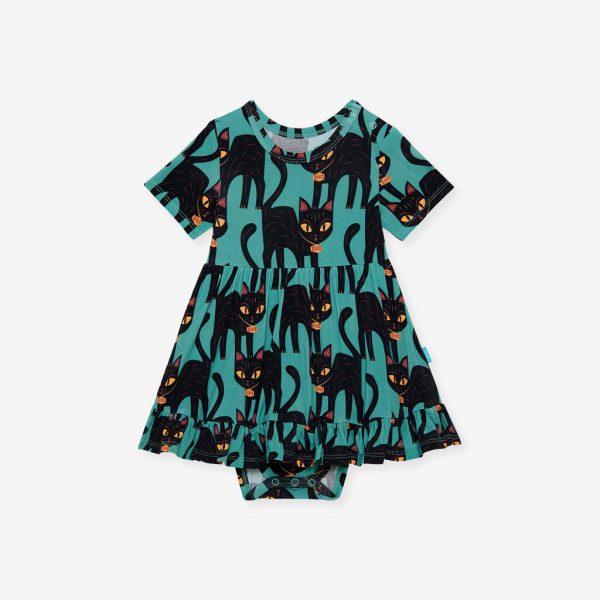 Disney Thackery Binx Ruffled Twirl Bodysuit Dress