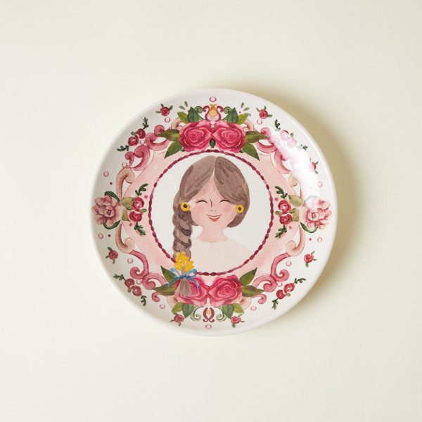 American Girl® Josefina Portrait Dessert Plate