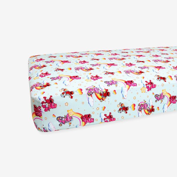 Care Bears™ Cheer Bear & Elmo Crib Sheet