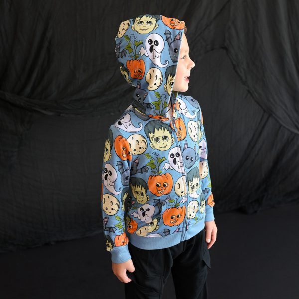 Little Monsters French Terry Zippered Hoodie