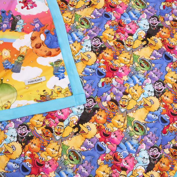 Care Bears™ x Sesame Friends & All Together Luxette Patoo® Blanket