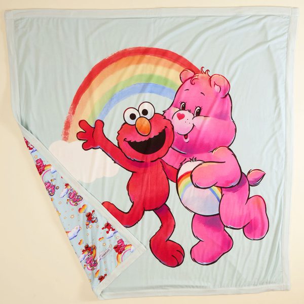 Care Bears™ Cheer Bear & Elmo Luxette Patoo® Blanket