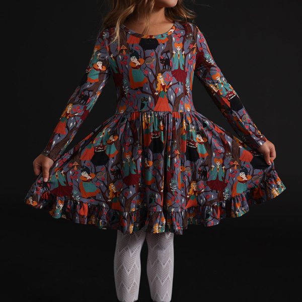 Disney Hocus Pocus Ruffled Twirl Dress