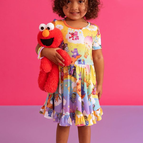 Care Bears™ x Sesame Friends Ruffled Twirl Dress